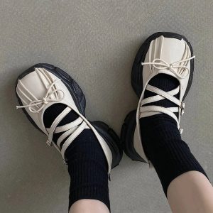 New Style Trends - Butterfly Knot Platform Shoes - Outfit Ideas
