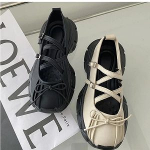 New Style Trends - Butterfly Knot Platform Shoes - Outfit Ideas