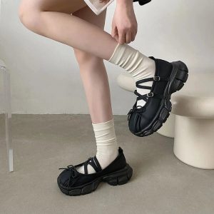 New Style Trends - Butterfly Knot Platform Shoes - Outfit Ideas