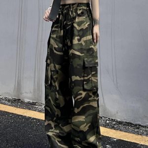 New Style Trends - Camouflage Cargo Summer Pants - Outfit Ideas