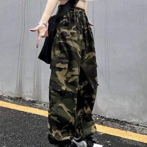 New Style Trends - Camouflage Cargo Summer Pants - Outfit Ideas