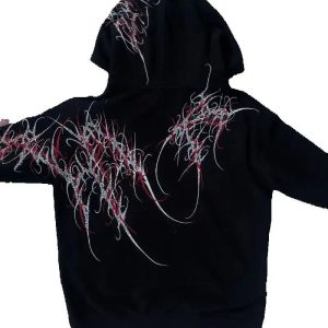 New Style Trends - Chaos Linework Street Hoodie - Outfit Ideas