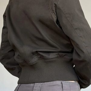 New Style Trends - Combat Stitch Zip Y2k Jacket - Outfit Ideas