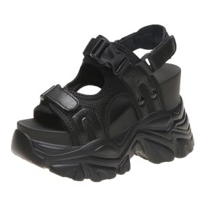 New Style Trends - Comfort Wedge Sandals - Outfit Ideas