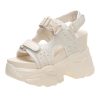 New Style Trends - Comfort Wedge Sandals - Outfit Ideas