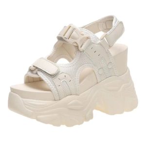 New Style Trends - Comfort Wedge Sandals - Outfit Ideas