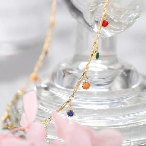 New Style Trends - Coquette Candy Color Tassel Necklace - Outfit Ideas