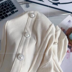 New Style Trends - Coquette Elegant Bow Button-Up Blouse - Outfit Ideas