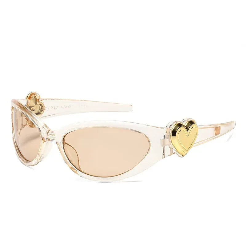New Style Trends - Coquette Heartcore Pink Sunglasses - Outfit Ideas