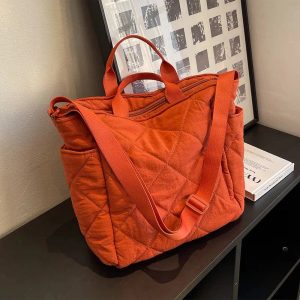New Style Trends - Coquette Large Space Cotton Handbag - Outfit Ideas