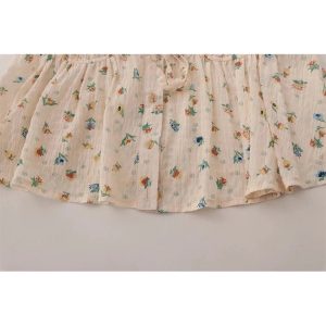 New Style Trends - Coquette Print Chiffon Blouse - Outfit Ideas