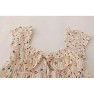 New Style Trends - Coquette Print Chiffon Blouse - Outfit Ideas