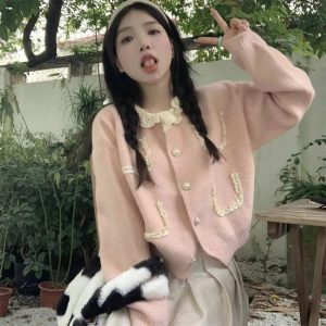 New Style Trends - Coquette Retro Charm Lace Cardigan - Outfit Ideas