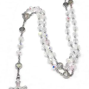 New Style Trends - Coquette Rose Quartz Prayer Beads Necklace - Outfit Ideas