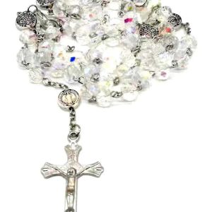New Style Trends - Coquette Rose Quartz Prayer Beads Necklace - Outfit Ideas