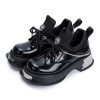 New Style Trends - Cyber Y2k Skull Metal Platform Shoes - Outfit Ideas