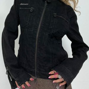 New Style Trends - Dark Rebel Alt Zip-Up Jacket - Outfit Ideas