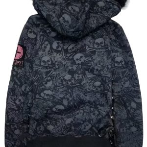 New Style Trends - Dead Punks Skull Edgy Hoodie - Outfit Ideas