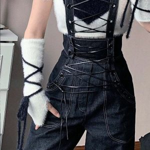 New Style Trends - Edgy Bandage High Waist Pants - Outfit Ideas