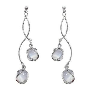 New Style Trends - Edgy Crystal Twirl Drop Earrings - Outfit Ideas
