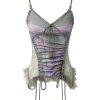 New Style Trends - Edgy Ethereal Lace-Up Corset Top - Outfit Ideas