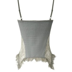 New Style Trends - Edgy Ethereal Lace-Up Corset Top - Outfit Ideas