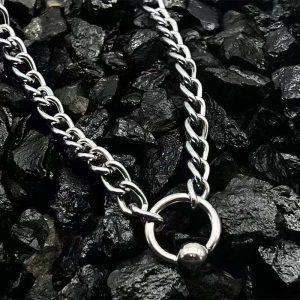 New Style Trends - Edgy Geometric Choker Necklace - Outfit Ideas