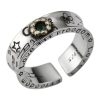 New Style Trends - Edgy Green Zircon Flower Rings - Outfit Ideas
