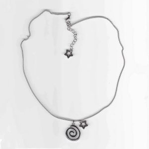 New Style Trends - Edgy Vortex Charm Punk  Necklaces - Outfit Ideas