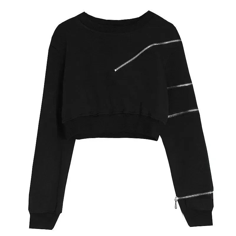 New Style Trends - Fragmented Streetcore Alt Edgy Top - Outfit Ideas