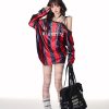 New Style Trends - Goalkeeper Striped Edgy Top - Outfit Ideas