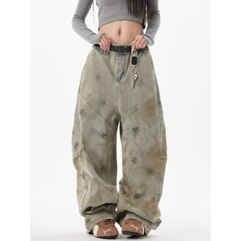 New Style Trends - Grunge Fade Baggy Jeans - Outfit Ideas