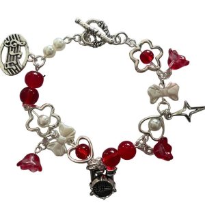 New Style Trends - Handmade Retro Y2k Lily Bracelet - Outfit Ideas
