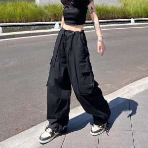 New Style Trends - Harajuku Y2K Cargo Joggers - Outfit Ideas