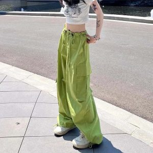New Style Trends - Harajuku Y2K Cargo Joggers - Outfit Ideas