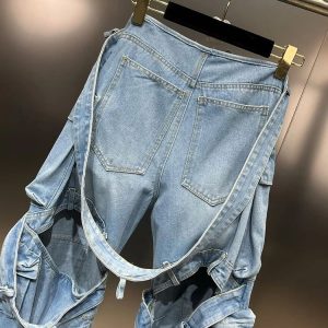 New Style Trends - Heavy Duty Y2k Denim Cargo Pants - Outfit Ideas