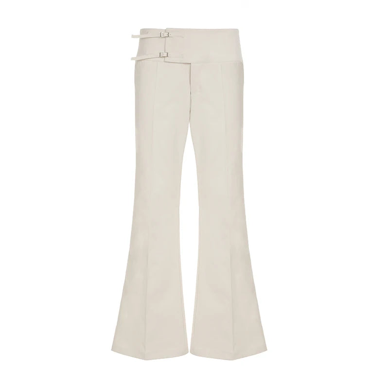 New Style Trends - Iconic Buckle Waist Y2k Pants - Outfit Ideas