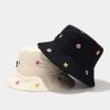 New Style Trends - Indie Aesthetic Flower Bucket Hat - Outfit Ideas