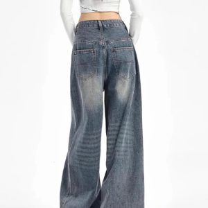 New Style Trends - Ink Fade Ultra Baggy Edgy Jeans - Outfit Ideas
