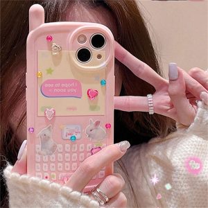 New Style Trends - Kawaii 3D Rabbit Korean iPhone Case - Outfit Ideas