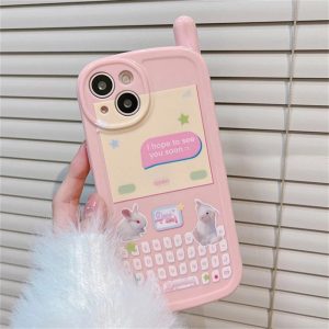 New Style Trends - Kawaii 3D Rabbit Korean iPhone Case - Outfit Ideas