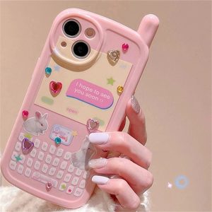 New Style Trends - Kawaii 3D Rabbit Korean iPhone Case - Outfit Ideas