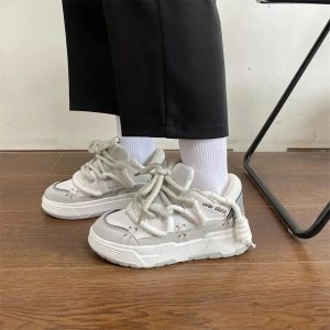 New Style Trends - Kawaii Azure Wave Sneakers - Outfit Ideas