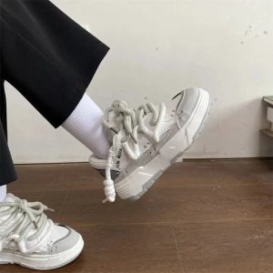 New Style Trends - Kawaii Azure Wave Sneakers - Outfit Ideas