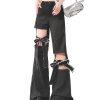 New Style Trends - Kawaii Bow-Tied Cutout Layered Pants - Outfit Ideas