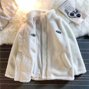 New Style Trends - Kawaii Lambswool Cotton Winter Jacket - Outfit Ideas