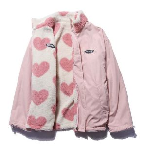 New Style Trends - Kawaii Lambswool Cotton Winter Jacket - Outfit Ideas