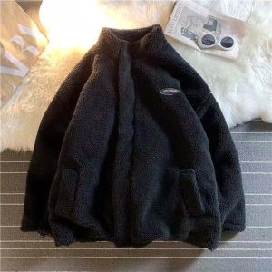 New Style Trends - Kawaii Lambswool Cotton Winter Jacket - Outfit Ideas