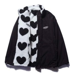 New Style Trends - Kawaii Lambswool Cotton Winter Jacket - Outfit Ideas