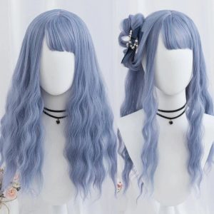 New Style Trends - Kawaii Long Wavy Purple Wig - Outfit Ideas